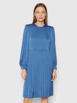 Weekend Max Mara Γυναίκες Καθημερινά Φορέματα Φόρεμα καθημερινό Schermo 52210427 Σκούρο μπλε Regular Fit