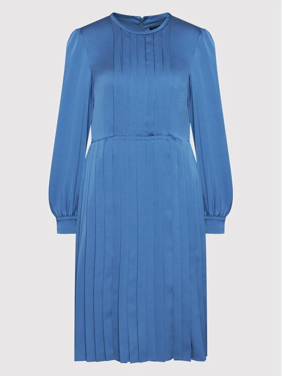 Weekend Max Mara Γυναίκες Καθημερινά Φορέματα Φόρεμα καθημερινό Schermo 52210427 Σκούρο μπλε Regular Fit 5 Weekend Max Mara Γυναίκες Καθημερινά Φορέματα Φόρεμα καθημερινό Schermo 52210427 Σκούρο μπλε Regular Fit - Image 5