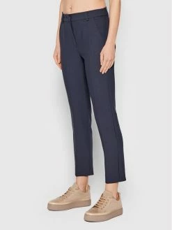 Weekend Max Mara Γυναίκες Παντελόνια Chinos Παντελόνι Chino Rana 51310427 Σκούρο μπλε Slim Fit