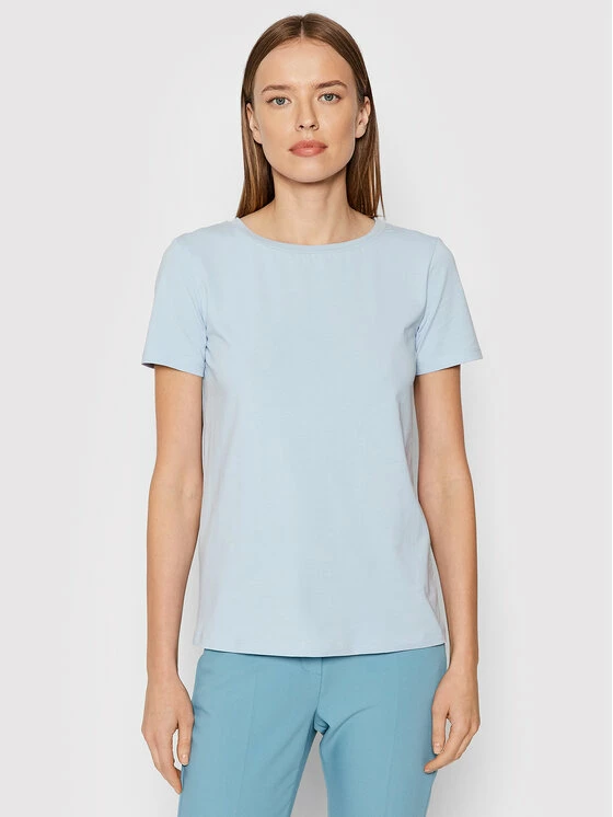 Weekend Max Mara Γυναίκες T-shirts T-Shirt Multib 59710227 Μπλε Regular Fit 1 Weekend Max Mara Γυναίκες T-shirts T-Shirt Multib 59710227 Μπλε Regular Fit