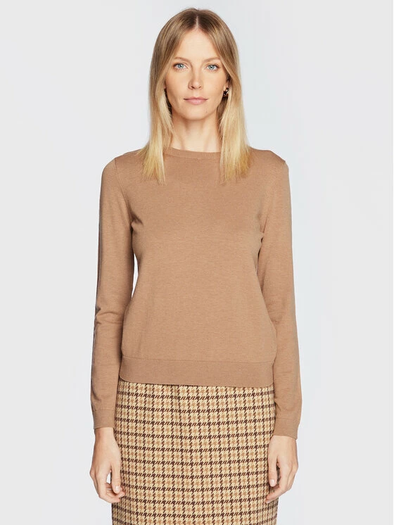 Weekend Max Mara Γυναίκες Πουλόβερ Sicilia 53660423 Καφέ Regular Fit 1 Weekend Max Mara Γυναίκες Πουλόβερ Sicilia 53660423 Καφέ Regular Fit