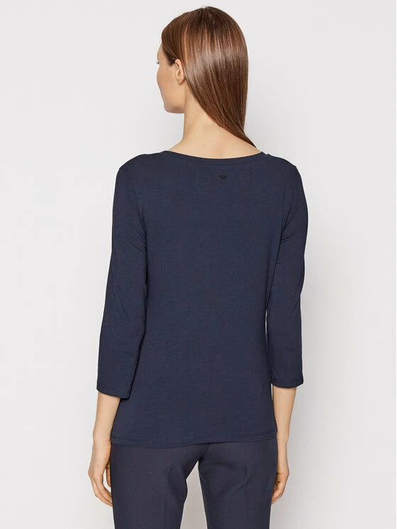 Weekend Max Mara Γυναίκες Μπλουζάκια Μπλουζάκι Multia 59710127 Σκούρο μπλε Regular Fit 3 Weekend Max Mara Γυναίκες Μπλουζάκια Μπλουζάκι Multia 59710127 Σκούρο μπλε Regular Fit - Image 3