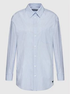 Weekend Max Mara Γυναίκες Casual Πουκάμισα Πουκάμισο Laziale 51910127 Μπλε Regular Fit -Max Mara Εκπτώσεις unnamed file 857