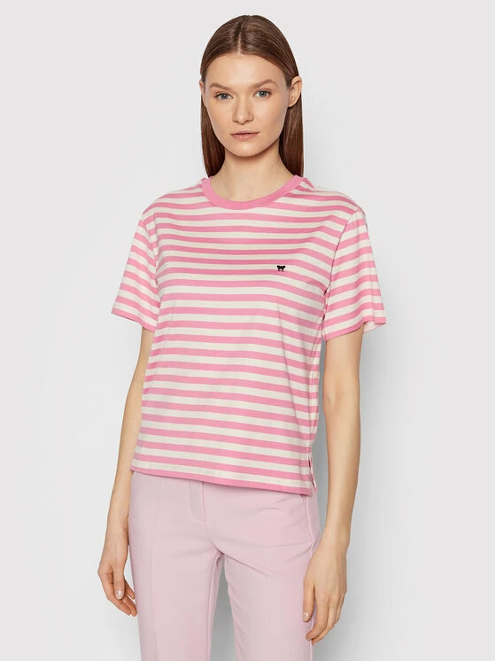Weekend Max Mara Γυναίκες T-shirts T-Shirt Adepto 59710327 Ροζ Regular Fit 1 Weekend Max Mara Γυναίκες T-shirts T-Shirt Adepto 59710327 Ροζ Regular Fit