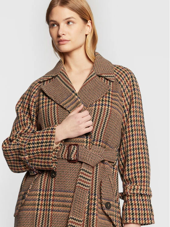 Weekend Max Mara Γυναίκες Μεταβατικά Παλτά Μάλλινο παλτό Cartone 50161323 Καφέ Regular Fit 4 Weekend Max Mara Γυναίκες Μεταβατικά Παλτά Μάλλινο παλτό Cartone 50161323 Καφέ Regular Fit - Image 4