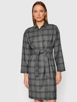 Weekend Max Mara Γυναίκες Καθημερινά Φορέματα Φόρεμα καθημερινό Kirsch 52260813 Γκρι Regular Fit