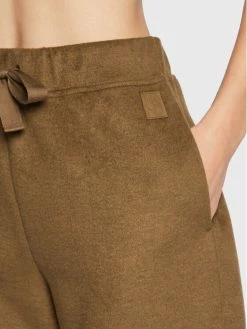 Weekend Max Mara Γυναίκες Παντελόνια Φόρμας Πλεκτό παντελόνι Pinne 57860423 Καφέ Regular Fit -Max Mara Εκπτώσεις unnamed file 96