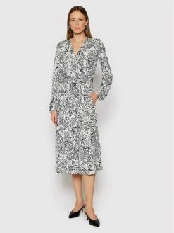 Weekend Max Mara Γυναίκες Καθημερινά Φορέματα Φόρεμα καθημερινό Susa 56260519 Λευκό Slim Fit