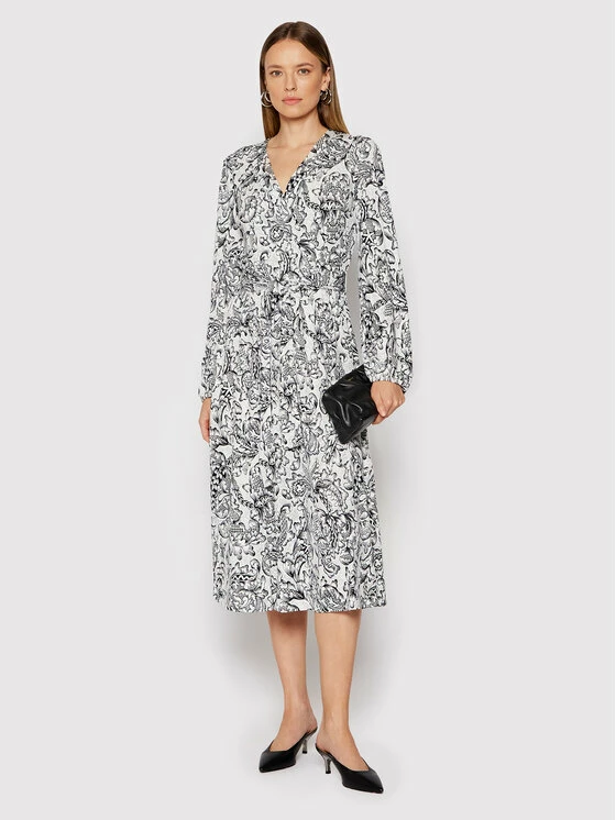 Weekend Max Mara Γυναίκες Καθημερινά Φορέματα Φόρεμα καθημερινό Susa 56260519 Λευκό Slim Fit 2 Weekend Max Mara Γυναίκες Καθημερινά Φορέματα Φόρεμα καθημερινό Susa 56260519 Λευκό Slim Fit - Image 2