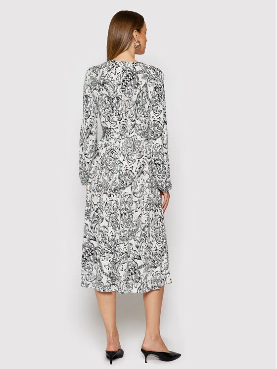 Weekend Max Mara Γυναίκες Καθημερινά Φορέματα Φόρεμα καθημερινό Susa 56260519 Λευκό Slim Fit 3 Weekend Max Mara Γυναίκες Καθημερινά Φορέματα Φόρεμα καθημερινό Susa 56260519 Λευκό Slim Fit - Image 3