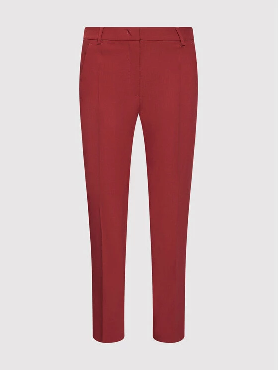 Weekend Max Mara Γυναίκες Παντελόνια Chinos Παντελόνι Chino Patata 51361519 Μπορντό Slim Fit 5 Weekend Max Mara Γυναίκες Παντελόνια Chinos Παντελόνι Chino Patata 51361519 Μπορντό Slim Fit - Image 5
